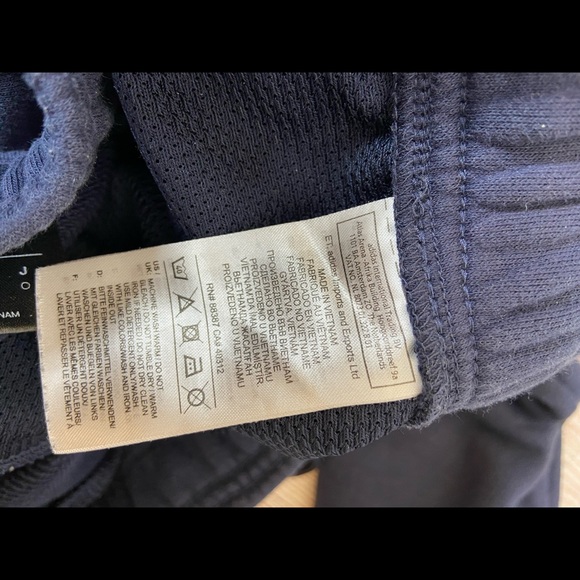 Adidas blue skinny jogger sweats - Picture 7 of 9